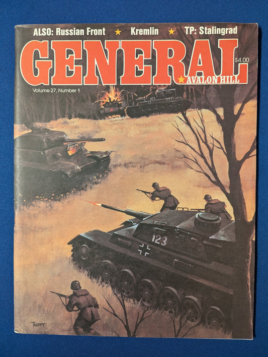 Avalon Hill The General, Vol. 27, No. 1