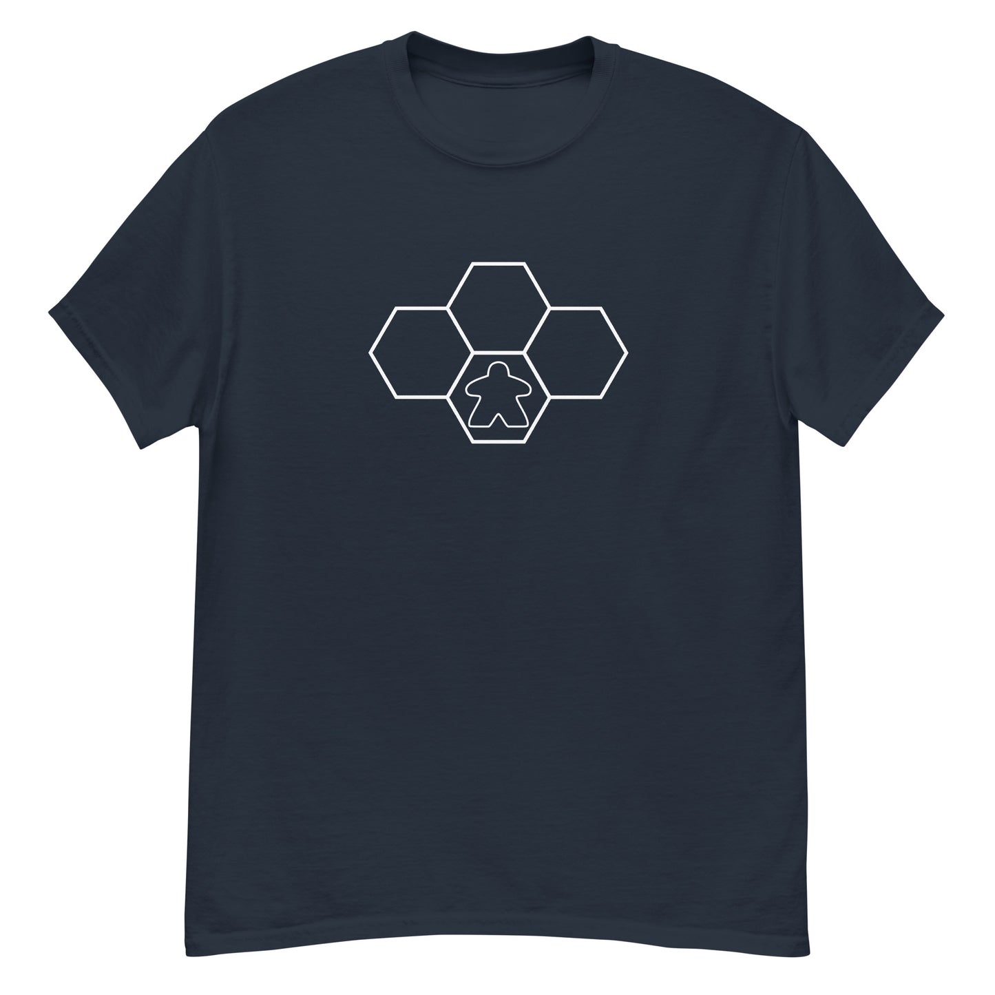 Meeple and Hex T-Shirt